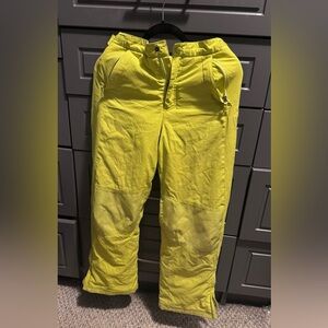 L.L. Bean Kid’s Bright Yellow Snow Pant